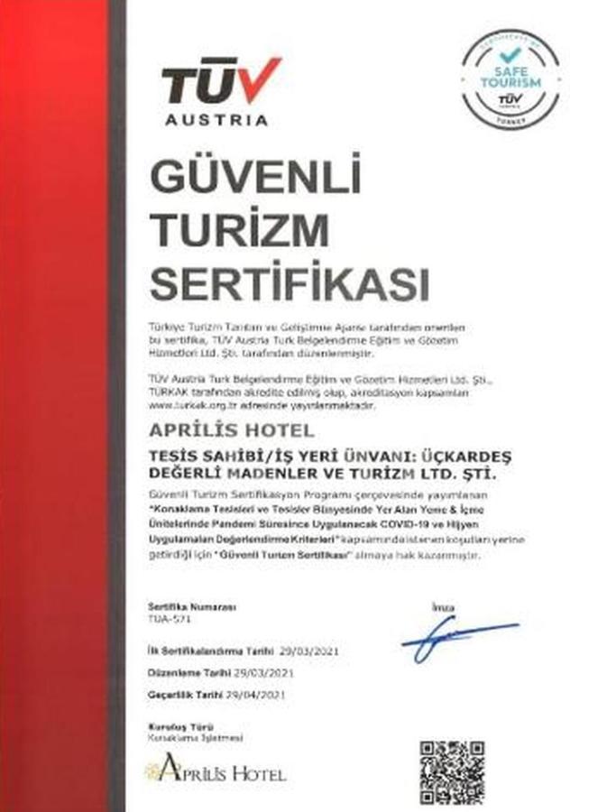 Aprilis Hotel - Special Category Istanbul Eksteriør bilde